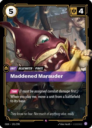 Origins (191/298): Maddened Marauder - Foil