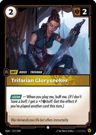 Origins (217/298): Trifarian Gloryseeker -