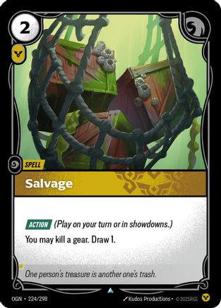 Origins (224/298): Salvage - Foil