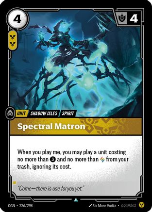 Origins (226/298): Spectral Matron -