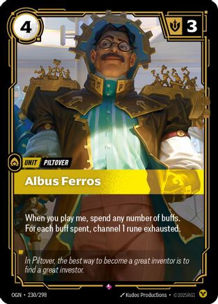 Origins (230/298): Albus Ferros - Foil