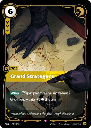 Origins (233/298): Grand Strategem - Foil