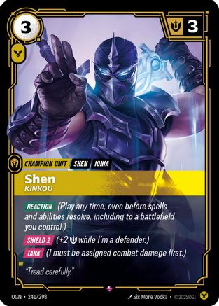 Origins (241/298): Shen - Kinkou - Foil
