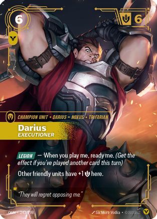 Origins (243/298): Darius - Executioner - Foil