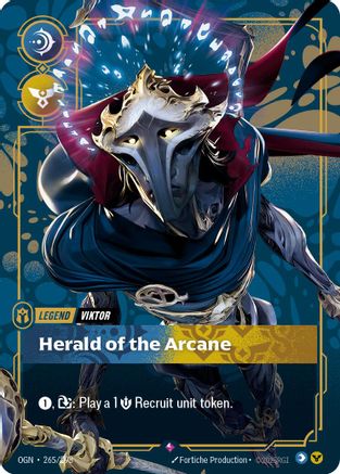 Origins (265/298): Viktor - Herald of the Arcane - Foil