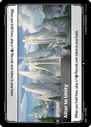 Origins (275/298): Altar to Unity - Foil
