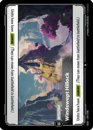 Origins (297/298): Windswept Hillock - Foil