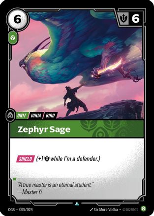 Origins Proving Grounds (005/024): Zephyr Sage -