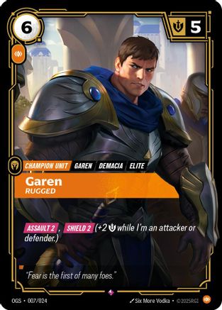 Origins Proving Grounds (007/024): Garen - Rugged -
