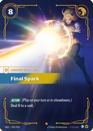 Origins Proving Grounds (022/024): Final Spark -