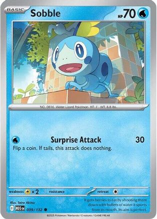 ME01 Mega Evolution 039/132 Sobble - Common