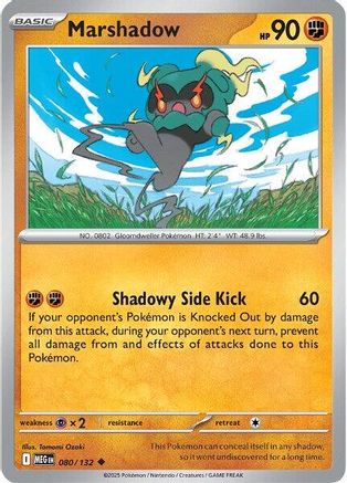 ME01 Mega Evolution 080/132 Marshadow - Uncommon