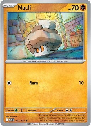 ME01 Mega Evolution 082/132 Nacli - Common