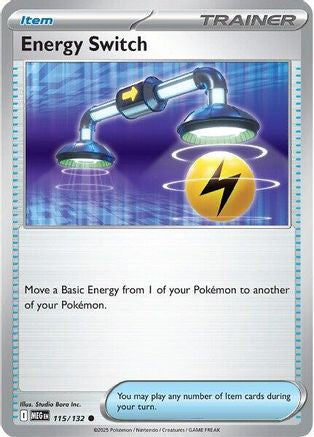 ME01 Mega Evolution 115/132 Energy Switch - Common