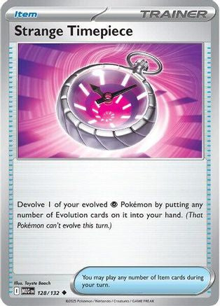 ME01 Mega Evolution 128/132 Strange Timepiece - Uncommon