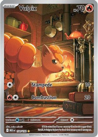 ME01 Mega Evolution 138/132 Vulpix - Holofoil - Illustration Rare