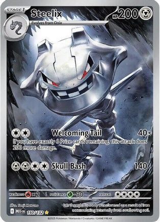 ME01 Mega Evolution 150/132 Steelix - Holofoil - Illustration Rare