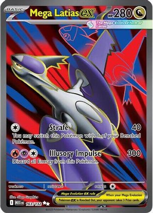 ME01 Mega Evolution 163/132 Mega Latias ex - Holofoil - Ultra Rare