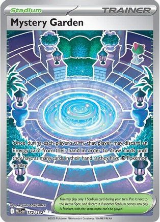 ME01 Mega Evolution 172/132 Mystery Garden - Holofoil - Ultra Rare