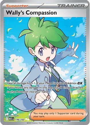 ME01 Mega Evolution 176/132 Wally's Compassion - Holofoil - Ultra Rare