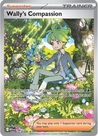 ME01 Mega Evolution 186/132 Wally's Compassion - Holofoil - Special Illustration Rare