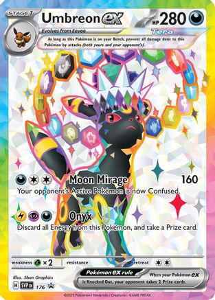 SV Scarlet & Violet Promo Cards SVP Umbreon ex - 176 - Holofoil - Promo