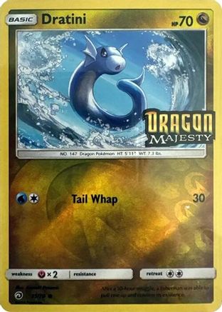 Miscellaneous Cards & Products 035/70 Dratini - Reverse Holofoil - Common