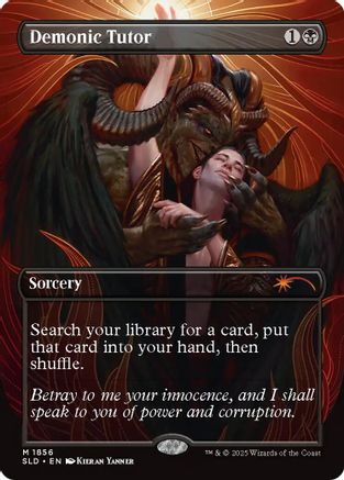 Secret Lair Drop Series - (SLD-1856) - Demonic Tutor