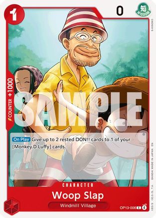 Carrying On His Will OP13-006 Woop Slap (OP13-006) - Common
