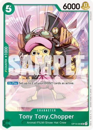 Carrying On His Will OP13-030 Tony Tony.Chopper (OP13-030) - Uncommon