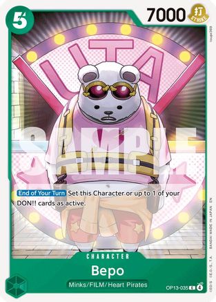 Carrying On His Will OP13-035 Bepo (OP13-035) - Common