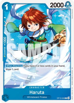 Carrying On His Will OP13-045 Haruta (OP13-045) - Common