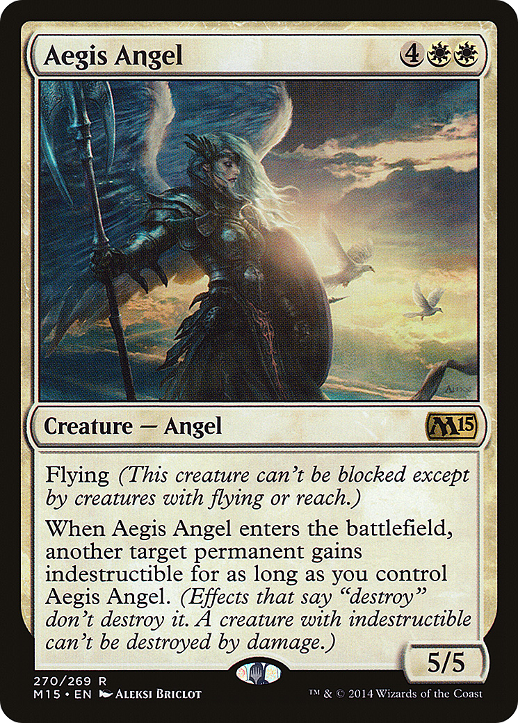 Magic 2015 - (M15-270) - Aegis Angel Foil