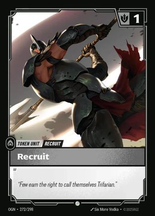 Origins (272/298): Recruit (272) // Buff -