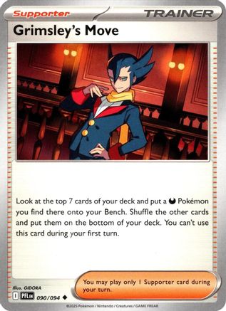 ME02 Phantasmal Flames 090 Grimsley's Move - Reverse Holofoil - Uncommon