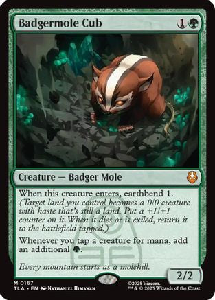 Avatar: The Last Airbender - (TLA-167) - Badgermole Cub Foil
