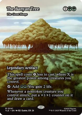 Avatar: The Last Airbender: Eternal-Legal - (TLE-041) - The Banyan Tree - The Great Henge (Borderless)
