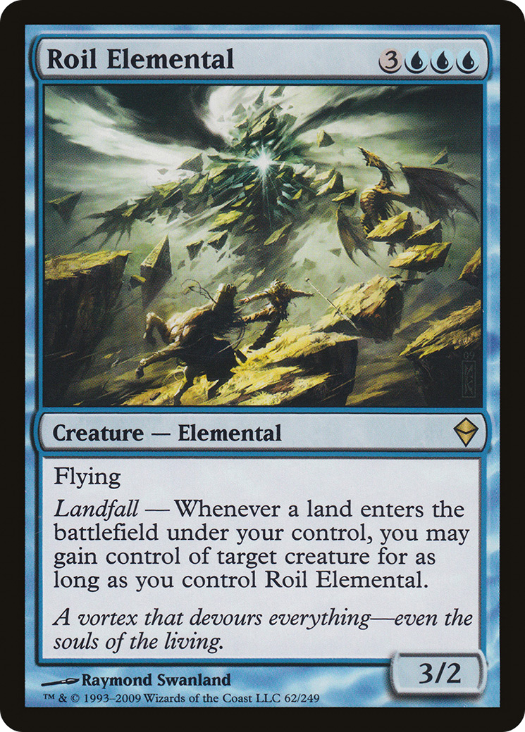 Zendikar - (ZEN-062) - Roil Elemental Foil