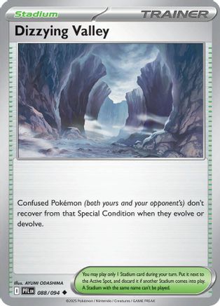 ME02 Phantasmal Flames 088 Dizzying Valley - Reverse Holofoil - Uncommon