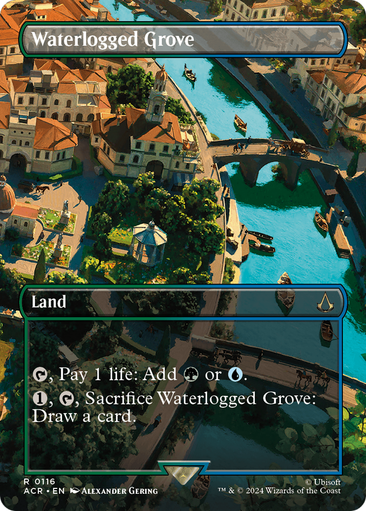 Assassin's Creed - (ACR-116) - Waterlogged Grove (Borderless)
