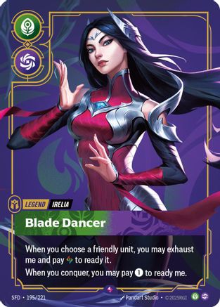 Spiritforged (195/221): Irelia - Blade Dancer - Foil