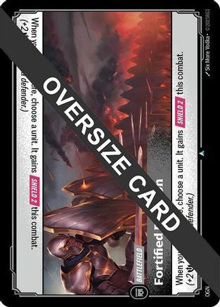 Origins Proving Grounds (279/298): Fortified Position (Oversized) -