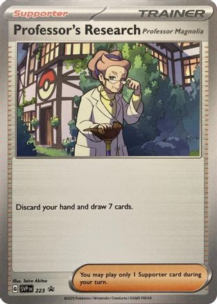 SV Scarlet & Violet Promo Cards 223 Professor's Research - Promo