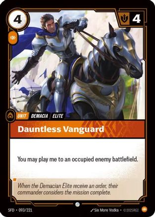 Spiritforged (093/221): Dauntless Vanguard - Foil