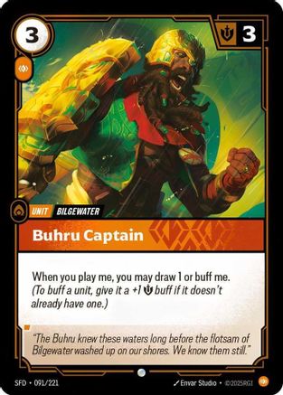 Spiritforged (091/221): Buhru Captain - Foil
