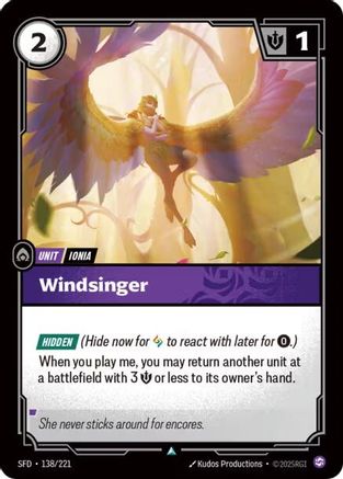 Spiritforged (138/221): Windsinger -