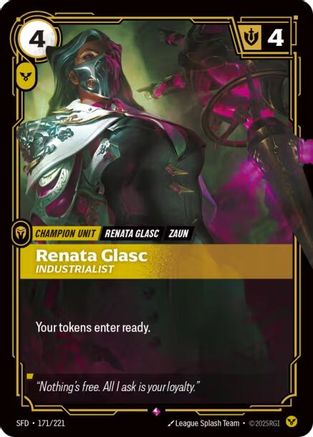 Spiritforged (171/221): Renata Glasc - Industrialist - Foil