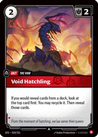 Spiritforged (018/221): Void Hatchling -