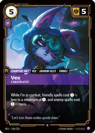 Spiritforged (146/221): Vex - Cheerless - Foil