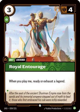 Spiritforged (039/221): Royal Entourage -